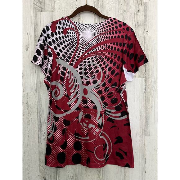 Creative Apparel Concepts Arkansas Razorback Women’s Shirt Size Large (Medium) - Picture 2 of 7